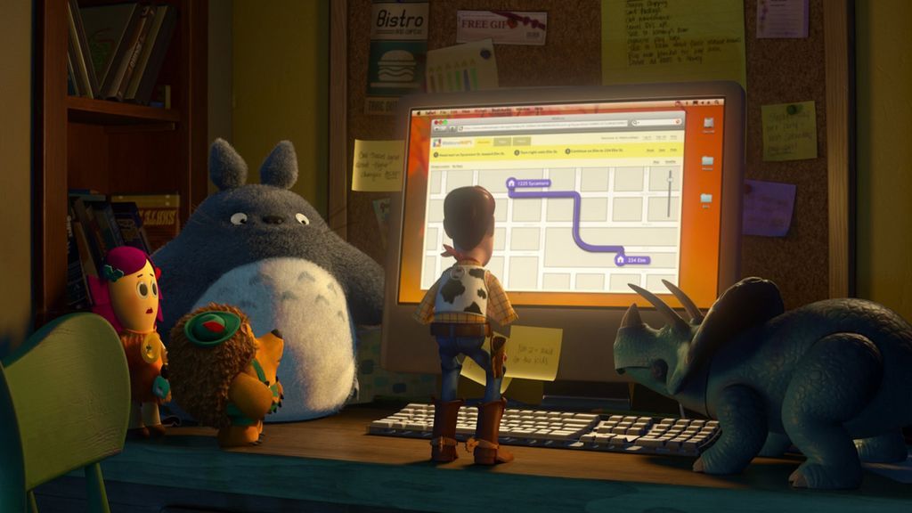 Totoro in Toy Story 3