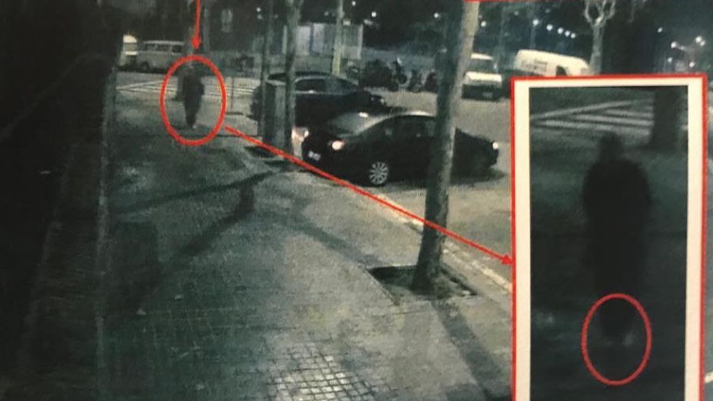 Las imágenes que delatan al violador de Barcelona