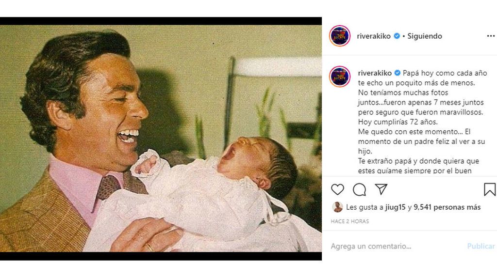 Kiko Rivera dedica unas palabras a su padre por su cumpleaños