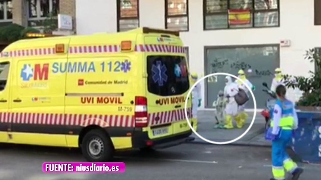 Una familia contagiada por el coronavirus en Madrid