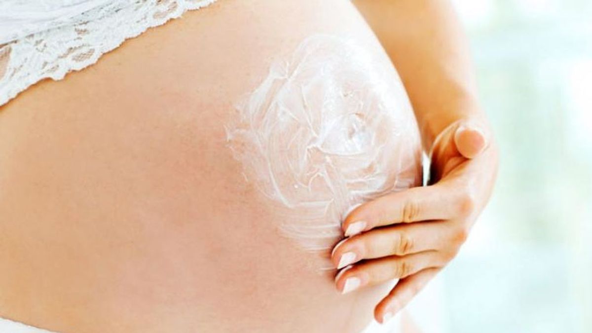 Las estrías pueden aparecer durante el embarazo; la hidratación será fundamental.