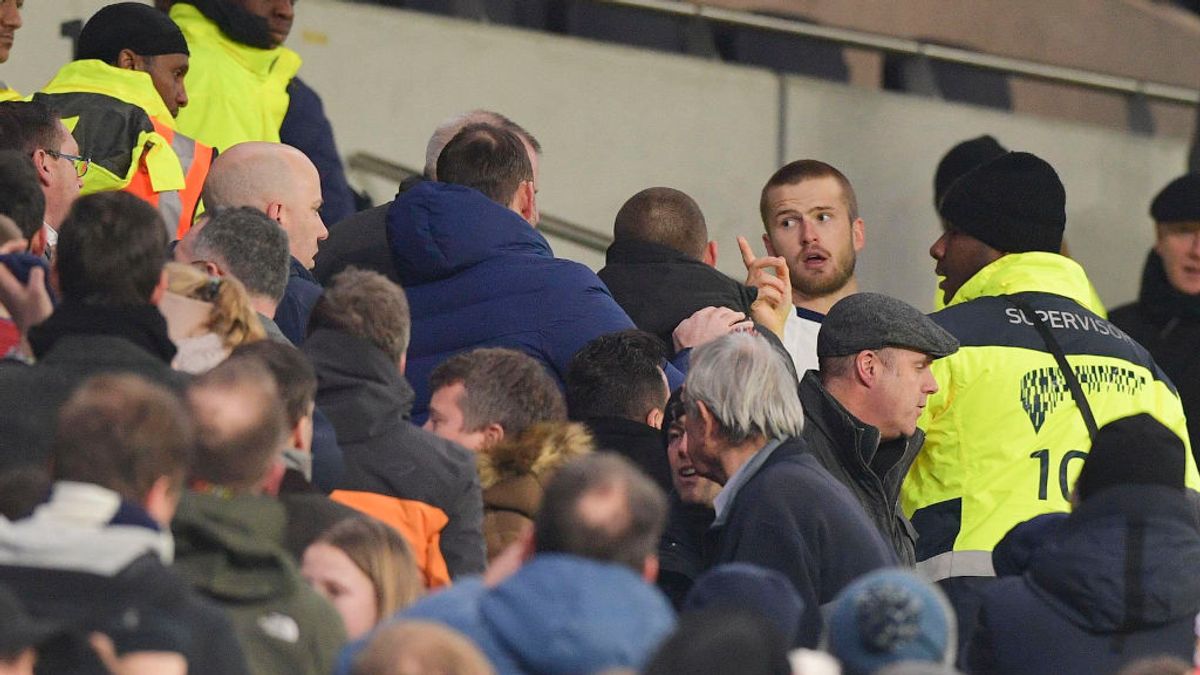 El futbolista Eric Dier se pelea con sus propios aficionados del Tottenham por insultar a su hermano El futbolista Eric Dier se pelea con sus propios aficionados del Tottenham por insultar a su hermano