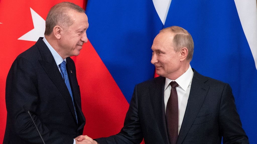 Erdogan y Putin acuerdan el alto al fuego en Siria