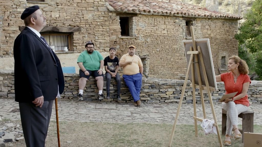 El arte vanguardista llega a Peñafría: adivina quién es el modelo de cada retrato