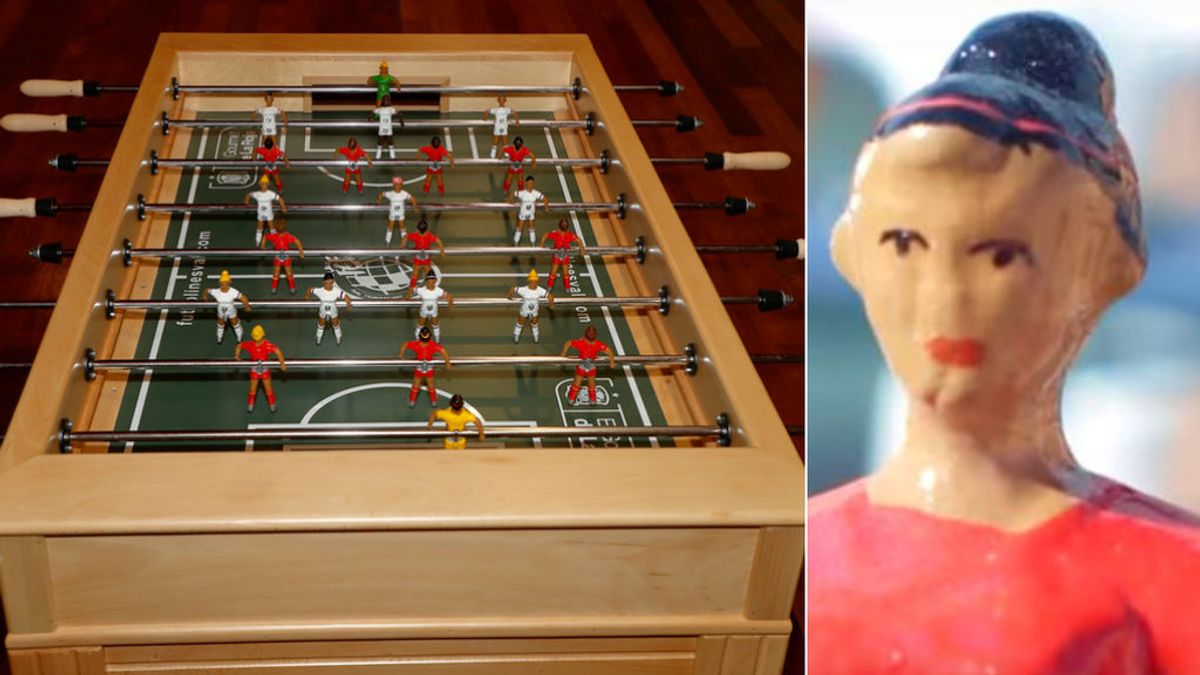 La Federación presenta su primer futbolín de la selección femenina como símbolo de igualdad y apoyo al Día de la Mujer La Federación presenta su primer futbolín de la selección femenina como símbolo de igualdad y apoyo al Día de la Mujer