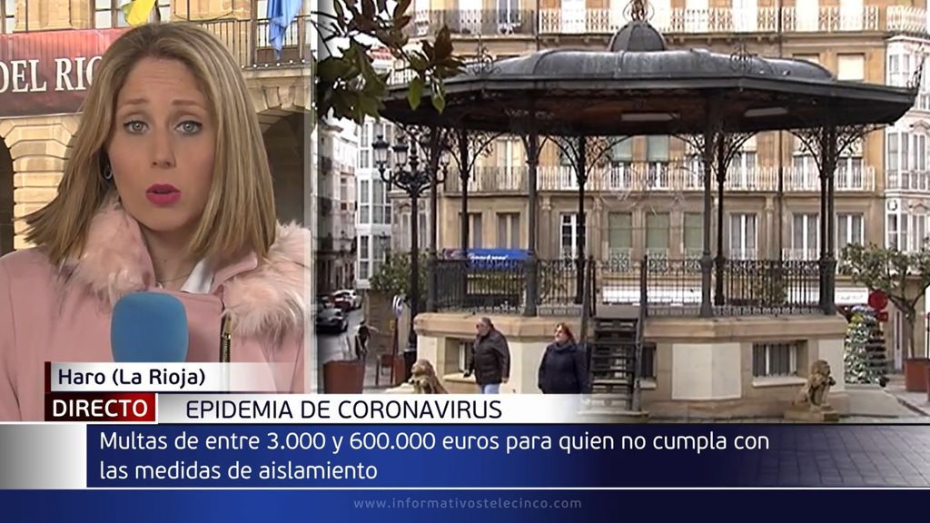 Hasta 600 000 euros de multa por incumplir las medidas de contención del coronavirus en Haro