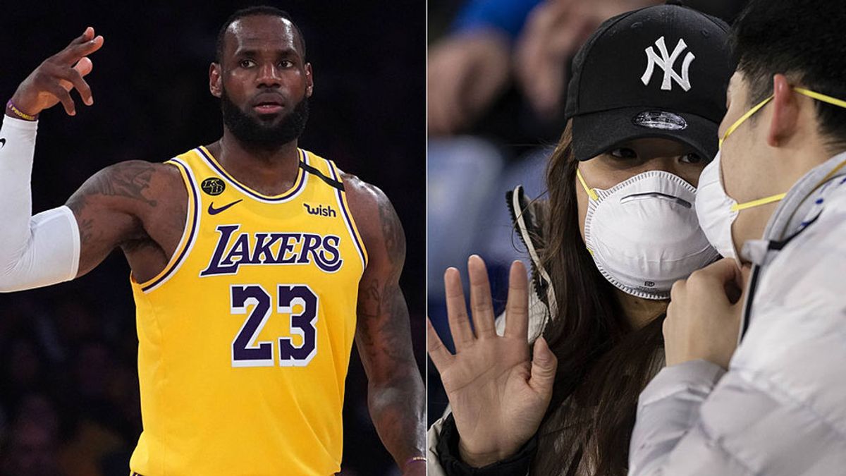 LeBron James planta cara a las medidas en el deporte contra el coronavirus: "Si no hay público no voy a jugar" LeBron James planta cara a las medidas en el deporte contra el coronavirus: "Si no hay público no voy a jugar"