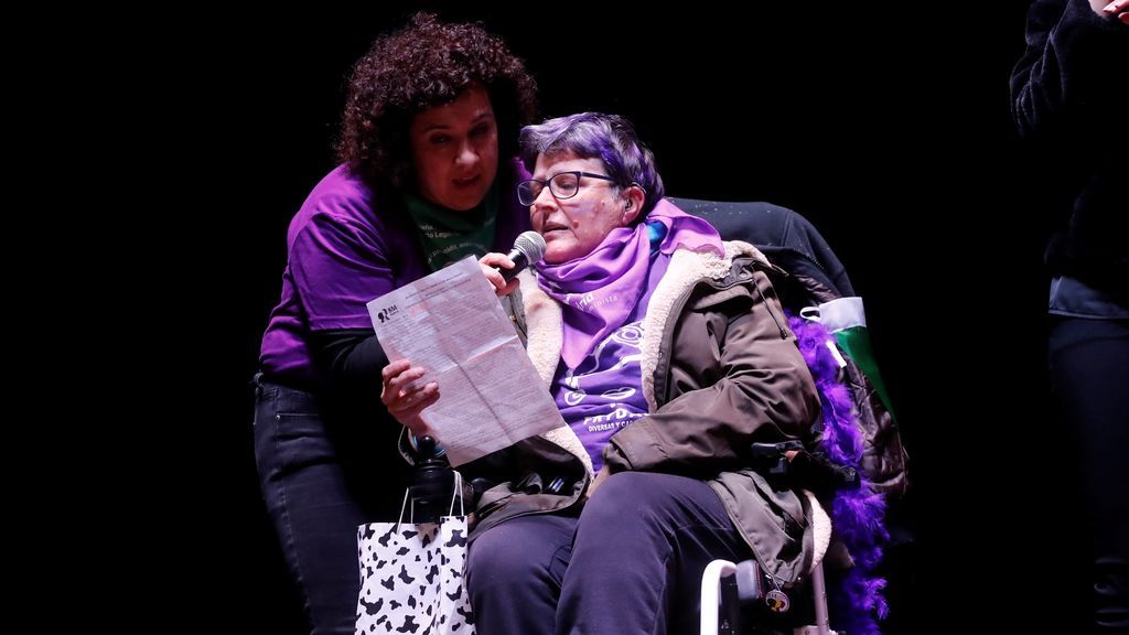 Manifestación por el Día Internacional de la Mujer, en imágenes