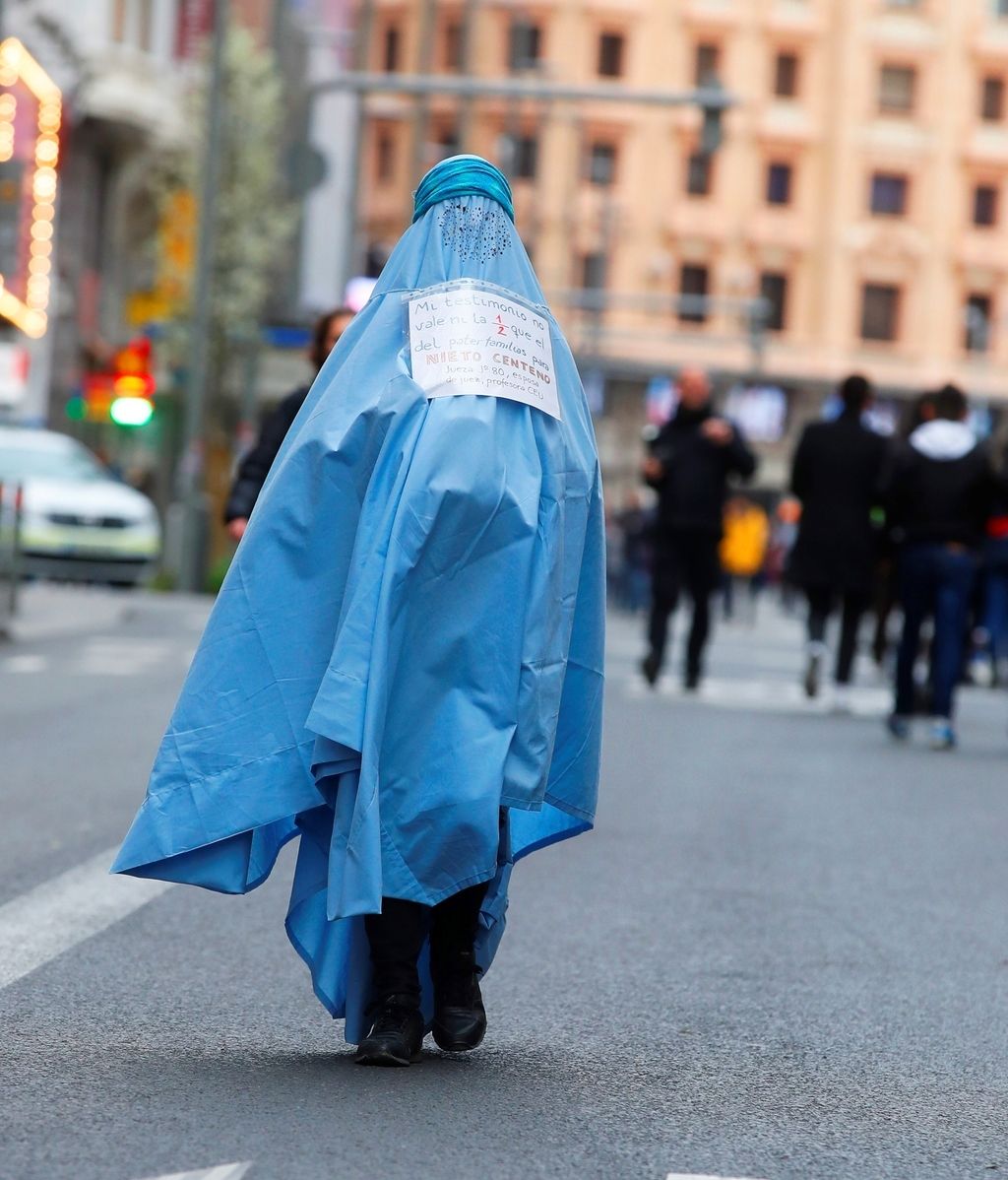 Manifestación por el Día Internacional de la Mujer, en imágenes