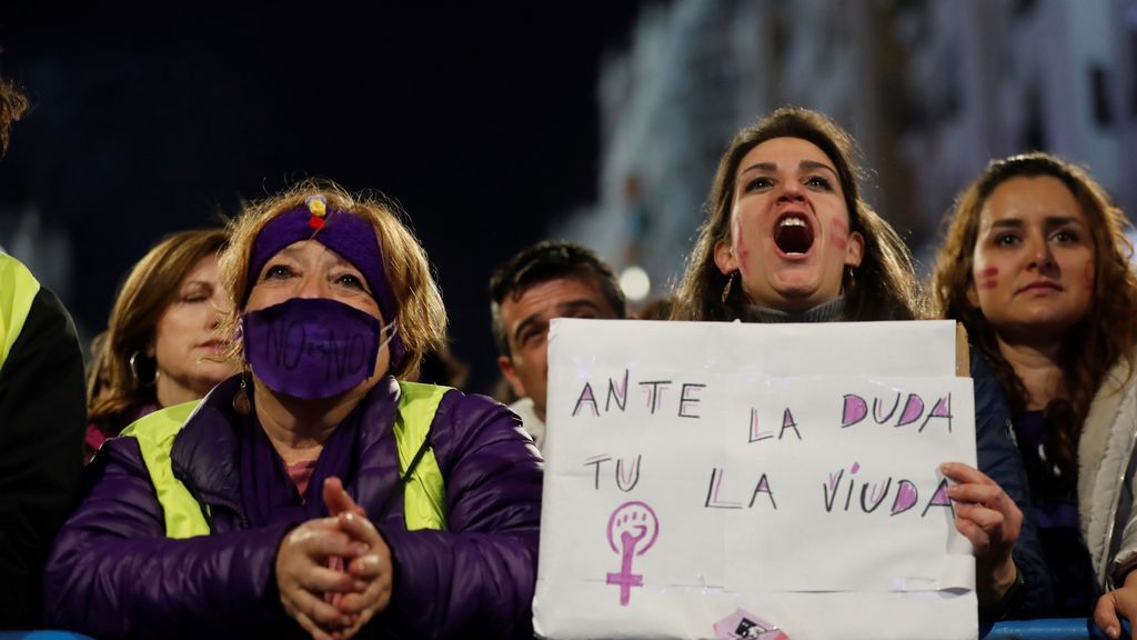 Manifestación por el Día Internacional de la Mujer, en imágenes