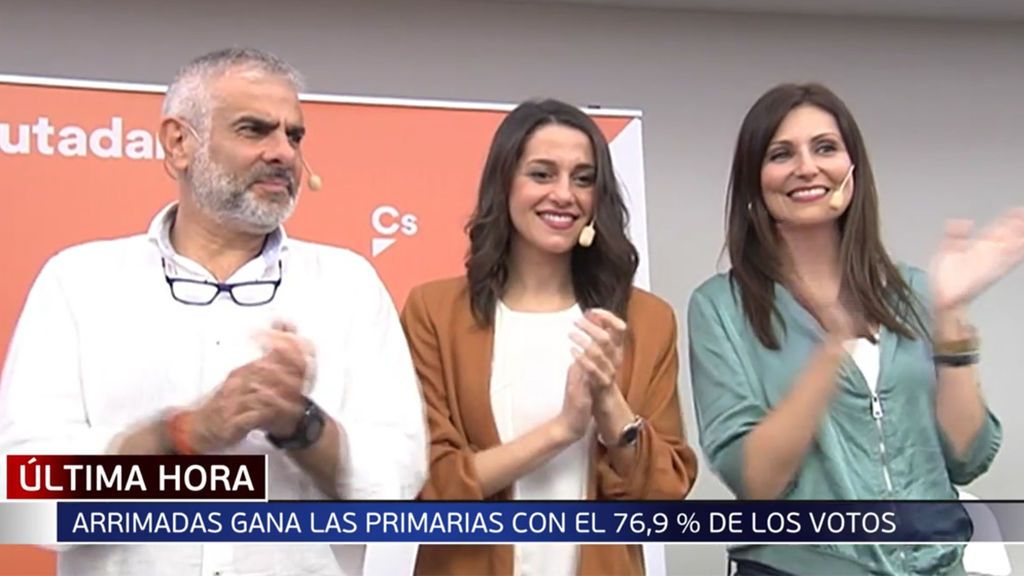 Arrimadas, presidenta de Ciudadanos: se impone a Igea con el 77% de los votos