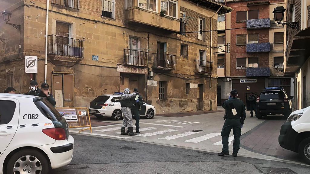 Coches de la Guardia Civil en Haro