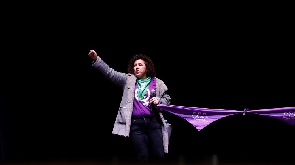 Manifestación por el Día Internacional de la Mujer, en imágenes