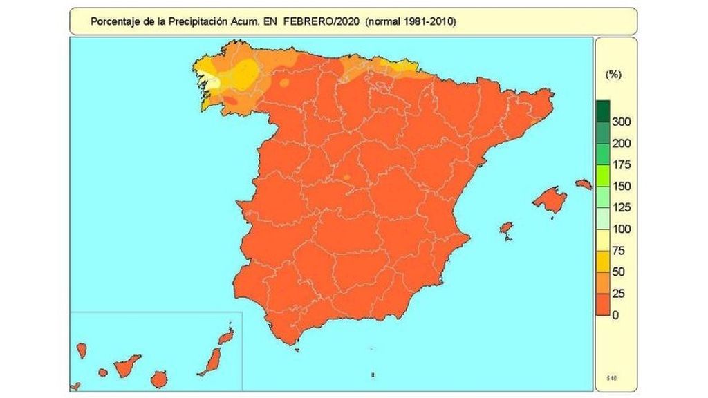 porcentaje acumulacion preci febrero