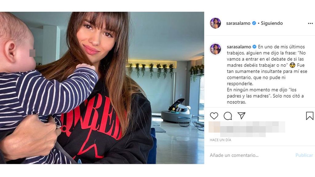 El mensaje de Sara Sálamo por el 8M