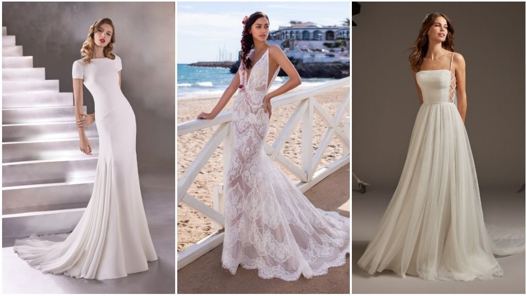 Vestidos de Pronovias.