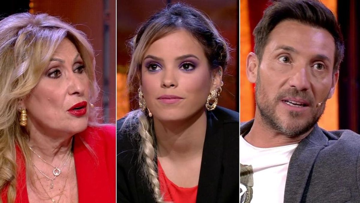 Rosa Benito, Gloria Camila y Antonio David reaccionan a la entrevista de Amador Mohedano