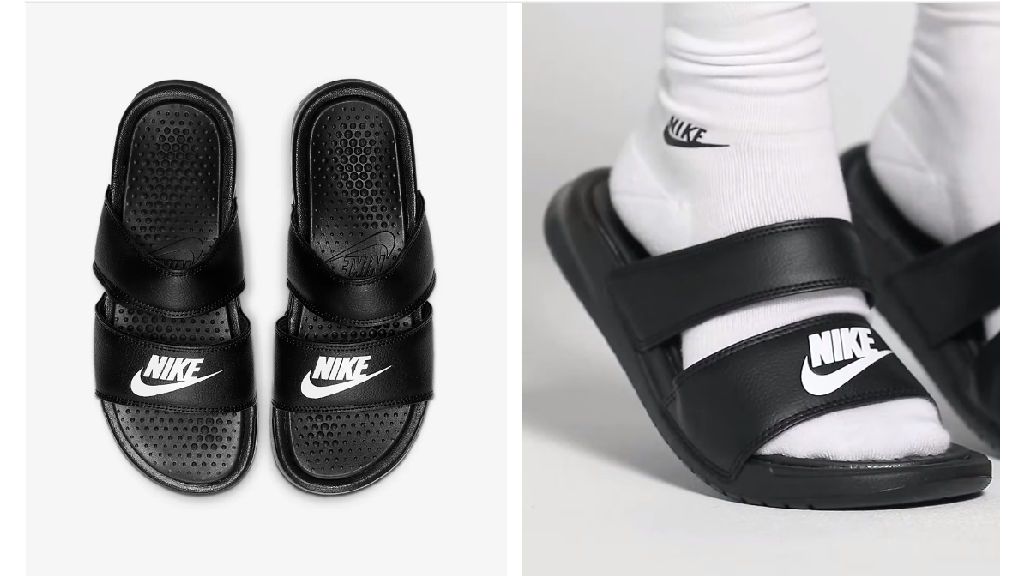 Las sandalias deportivas de Nike.