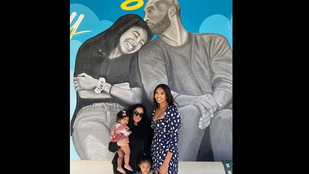 Vanessa Bryant publica su primera foto familiar tras la muerte de Kobe y su hija Gigi: "Sonríe aunque te duela"