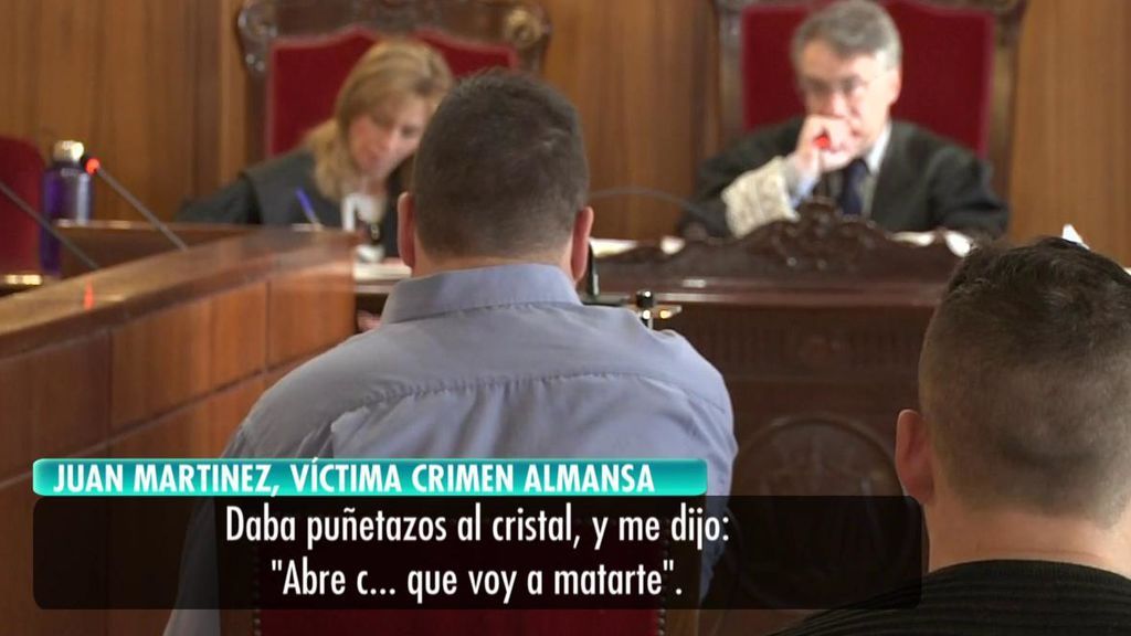 Juan, víctima del 'Crimen frustrado de Almansa'