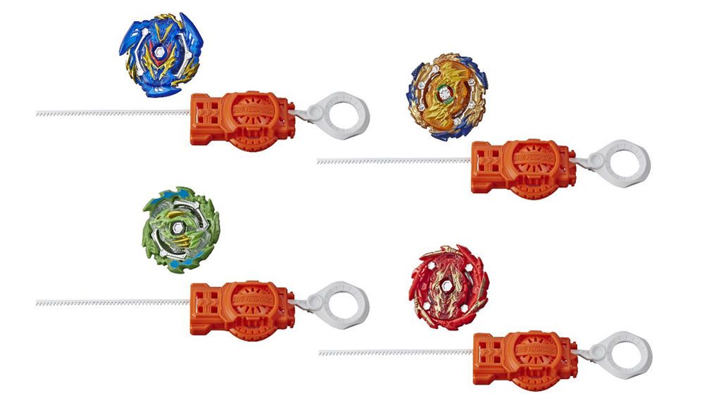 Los nuevos lanzadores de Beyblade