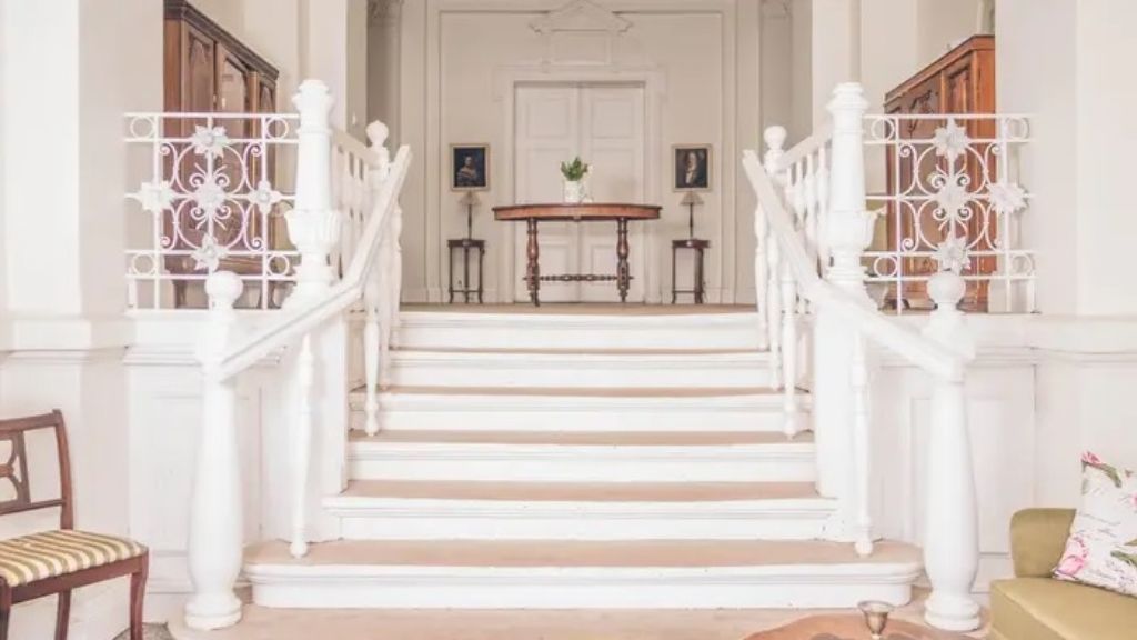 Recepción del palacio