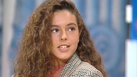 Rocío Carrasco debutó en Telecinco con 14 años y escayolada | Unplugged