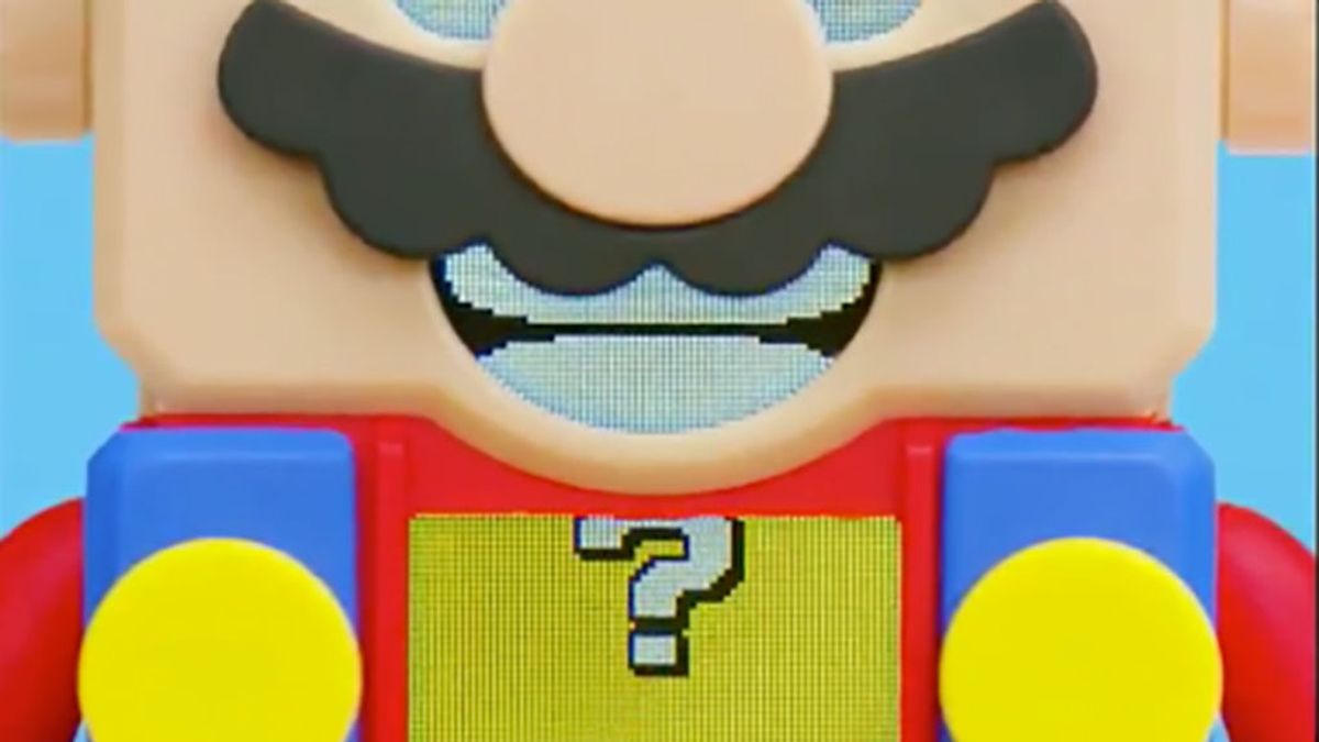 Nintendo anuncia Lego Super Mario