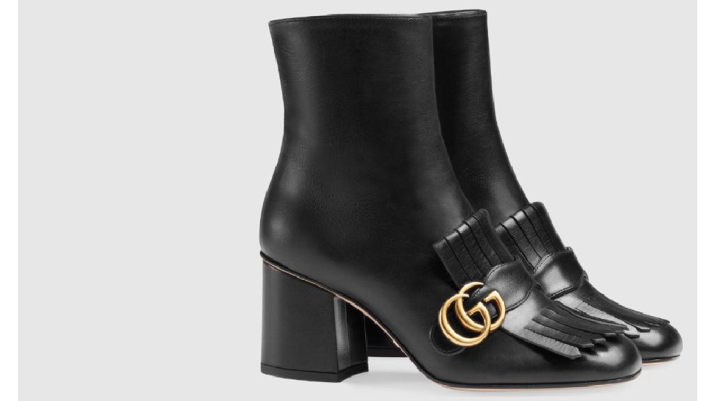 Los botines de entretiempo de Gucci.