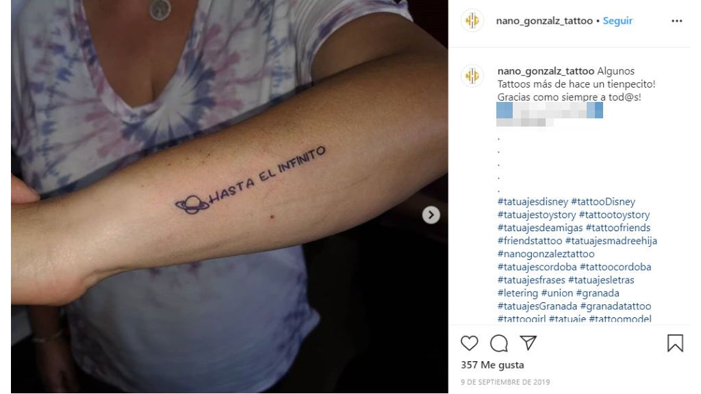 Tatuaje de Disney.