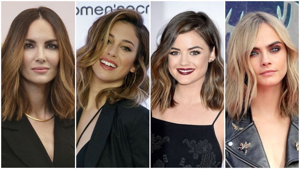 Las mechas balayage son el estilo elegido por muchas famosas con pelo corto.