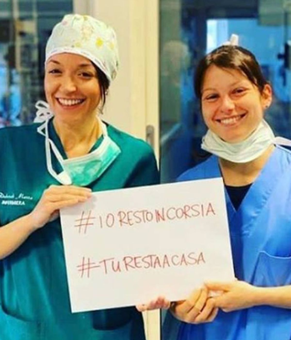 Las enfermeras italianas agotadas lanzan una llamada de socorro: “Haced vuestra parte y quedaros en casa”