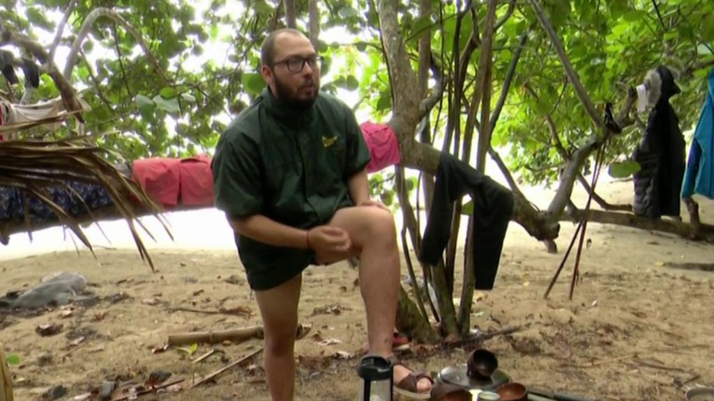 José Antonio Avilés tras las picaduras de mosquito