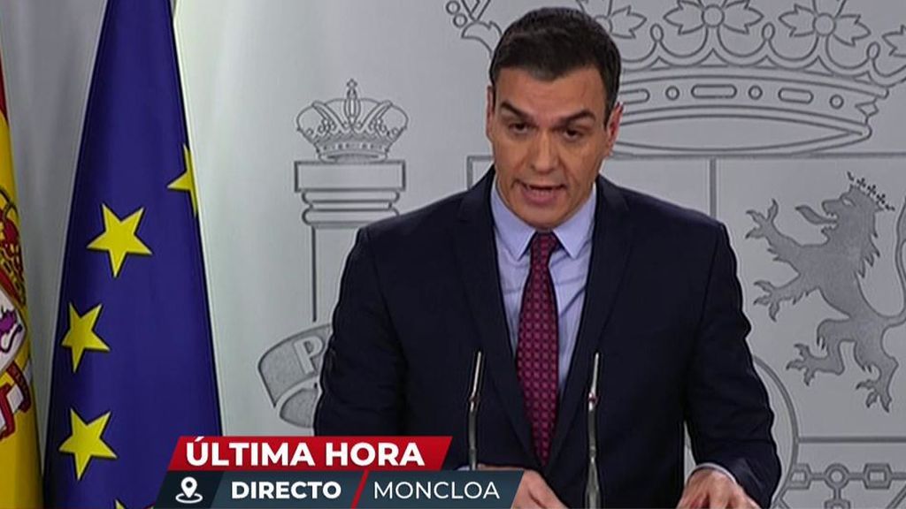 La comparecencia de Pedro Sánchez, completa