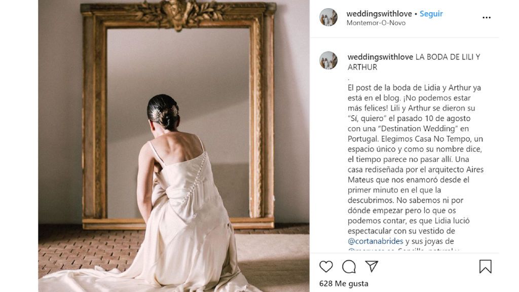 La empresa de wedding planner 'Weddings with love'.