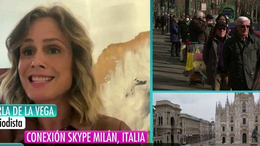 El mensaje a los españoles de una periodista en Milán: "No os lo toméis a cachondeo como hicimos nosotros"