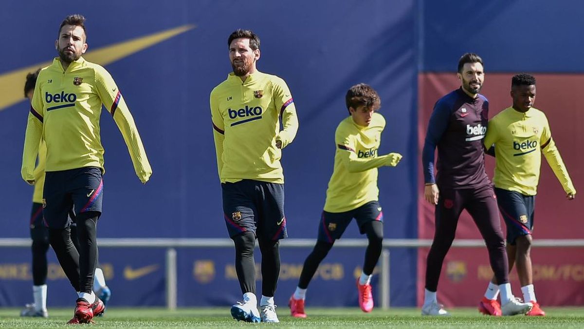 El Barça suspende los entrenamientos y toda actividad indefinidamente por el coronavirus El Barça suspende los entrenamientos y toda actividad indefinidamente por el coronavirus