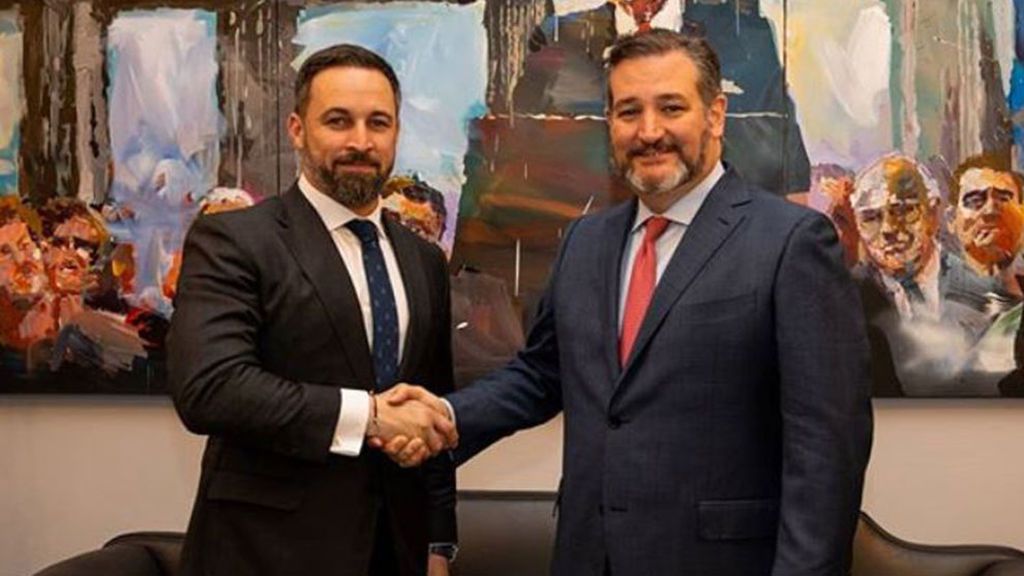 El senador republicano Ted Cruz amplía su cuarentena al conocer el positivo de Santiago Abascal El senador republicano Ted Cruz amplía su cuarentena al conocer el positivo de Santiago Abascal
