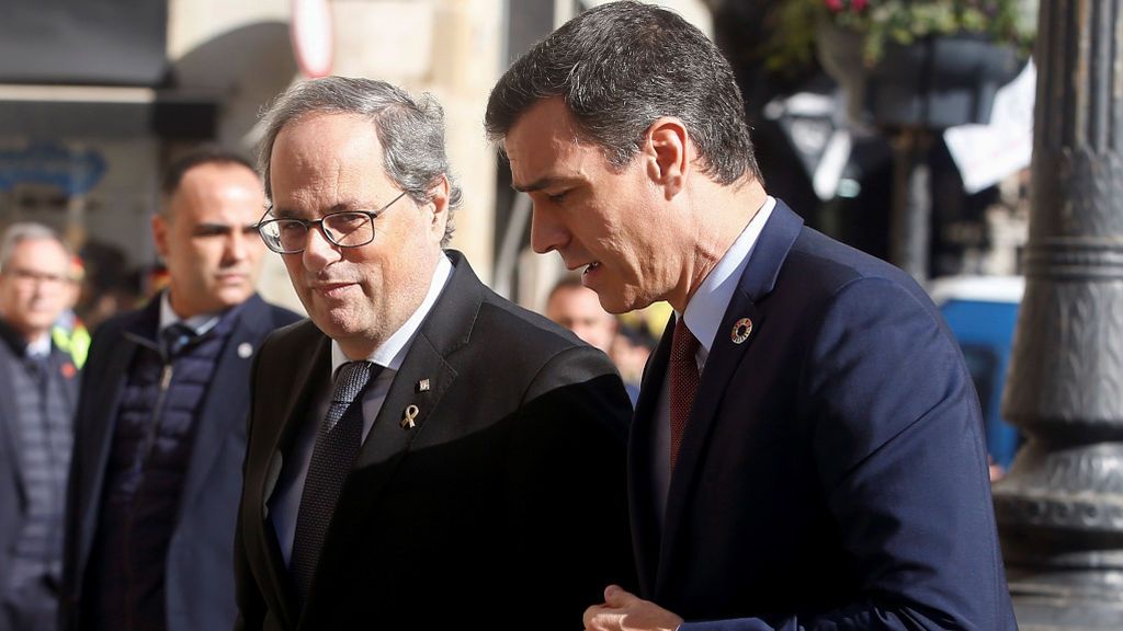 La mesa de diálogo entre Sánchez y Torra, aplazada por el estado de alarma por coronavirus La mesa de diálogo entre Sánchez y Torra, aplazada por el estado de alarma por coronavirus