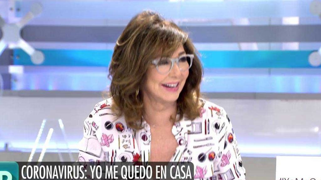 Ana Rosa aprovecha su encierro para comentar los programas de sus compañeros: "Joaquín Prat ya no puede más"