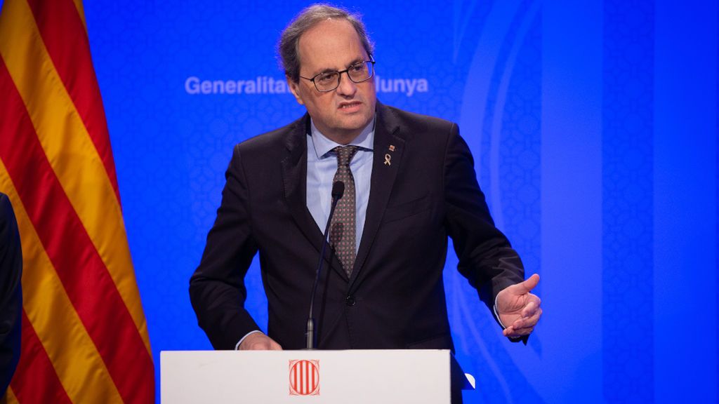 La Generalitat ordena el confinamiento de Cataluña La Generalitat ordena el confinamiento de Cataluña