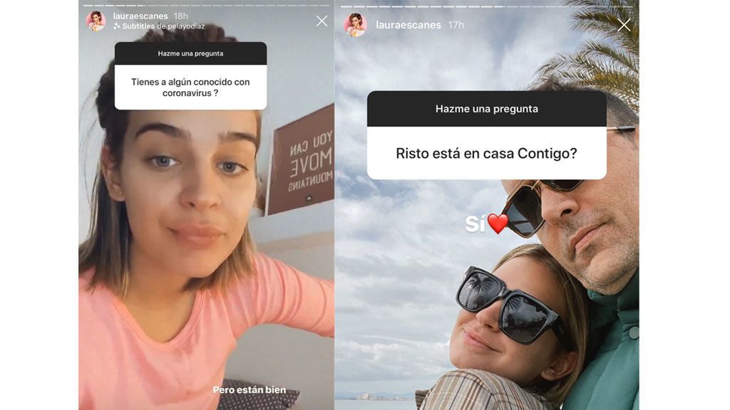 Laura Escanes confiesa que conoce a infectados por coronavirus