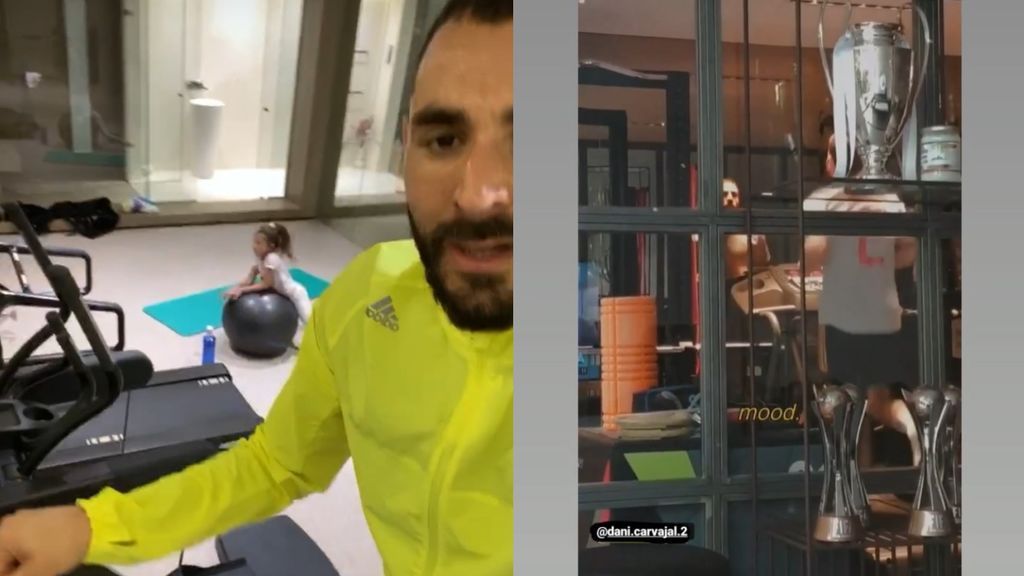 Benzema y carvajal