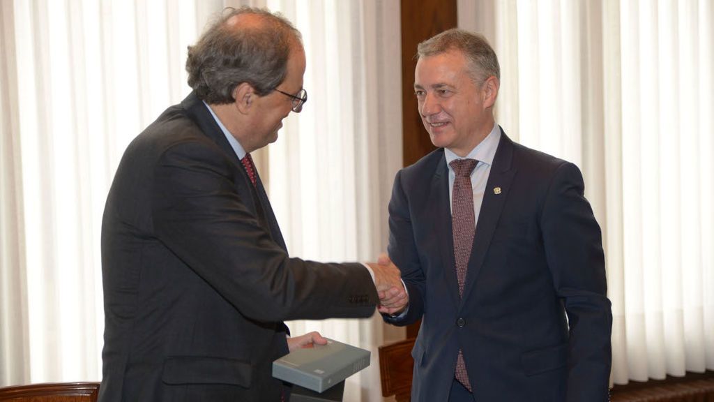 Torra llama a Urkullu: "No podemos aceptar que el Gobierno español confisque nuestras competencias" Torra llama a Urkullu: "No podemos aceptar que el Gobierno español confisque nuestras competencias"