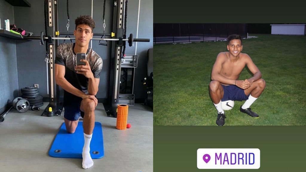 Varane y Rodrygo