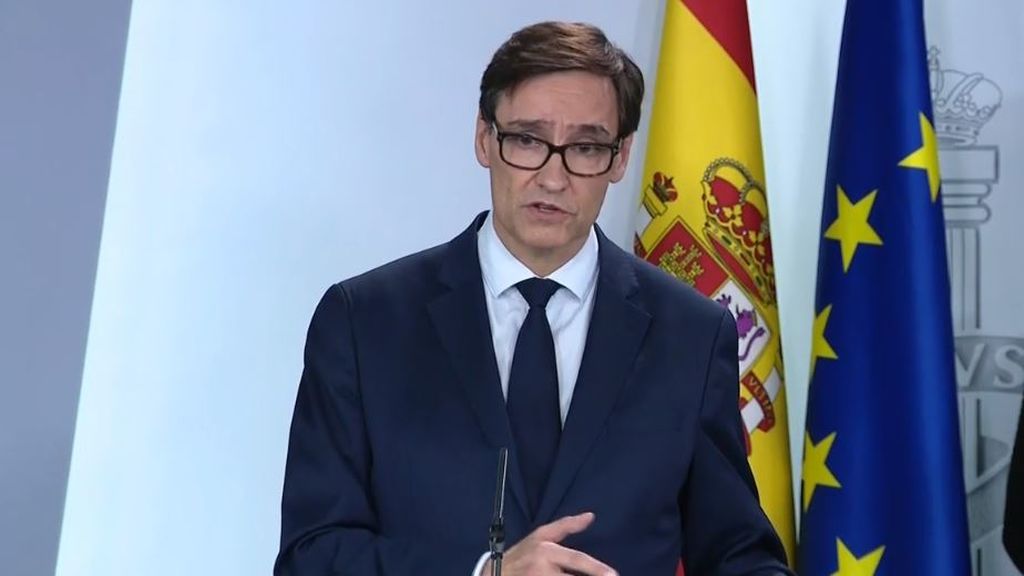 Salvador Illa, en la comparecencia