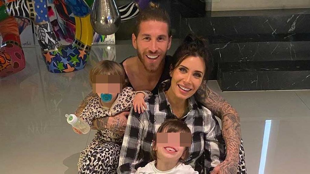 Sergio Ramos comparte su encierro con los niños en el gimnasio y le critican: "Que fácil es quedarse en tu casa, cachondo"