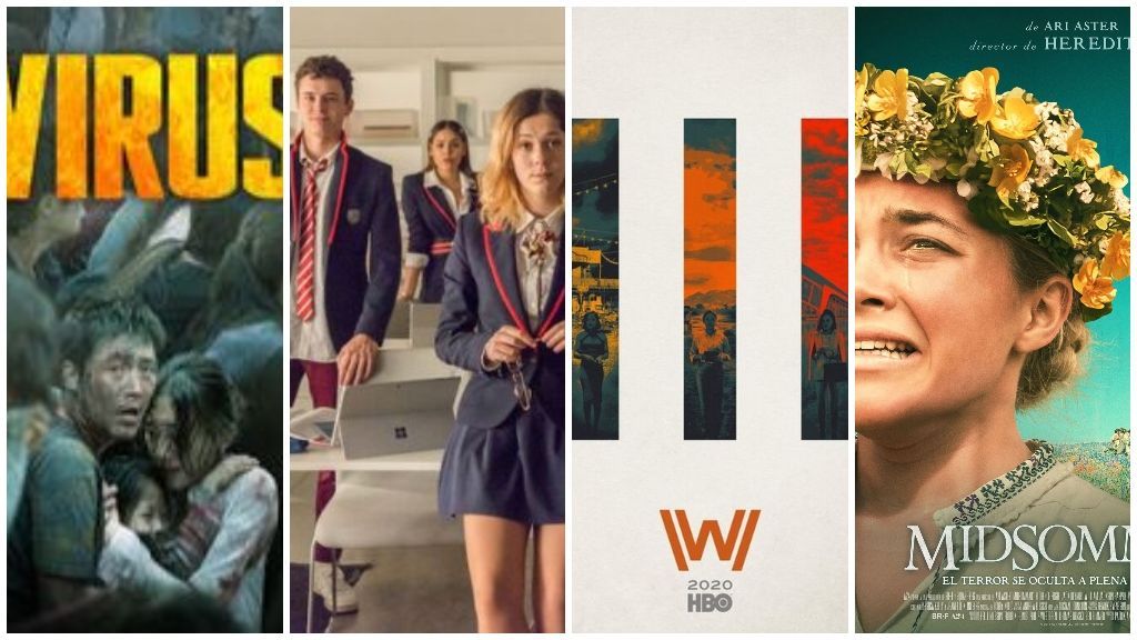 Virus, Élite, Westworld y Midsommar, los últimos estrenos de Netflix, HBO y Amazon Prime.