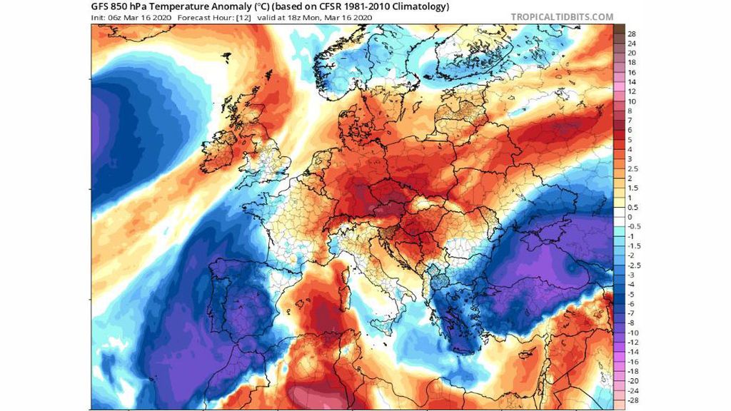 85' hpa anomalia temp