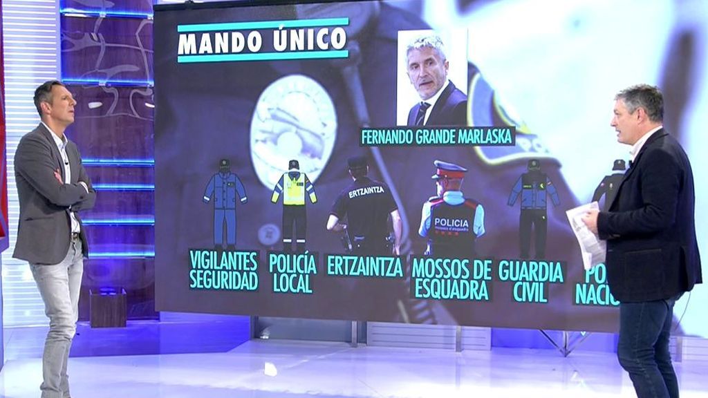 José María Benito, portavoz de la Unión Federal de Policías, explica qué es el mando único: "A nivel nacional nunca se había hecho hasta ahora"